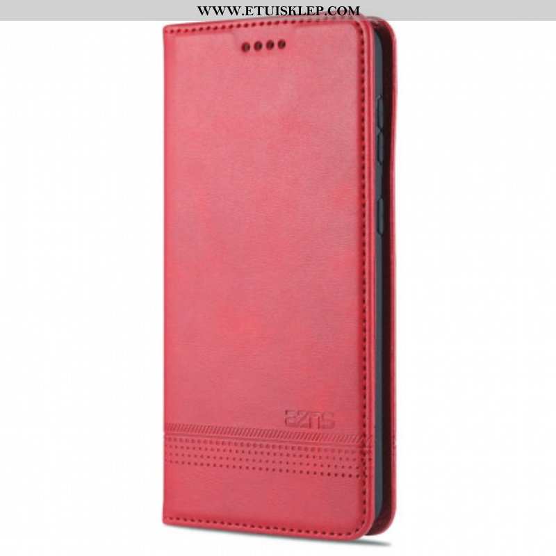 Etui Na Telefon do Samsung Galaxy S21 5G Etui Folio Stylizacja Skóry Azns